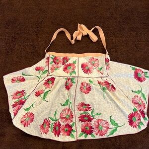 Vintage Beautiful Sweet Handcrafted Half Apron